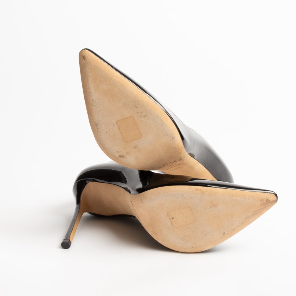 Jimmy Choo Anouk Black Pumps - Picture 4 of 7